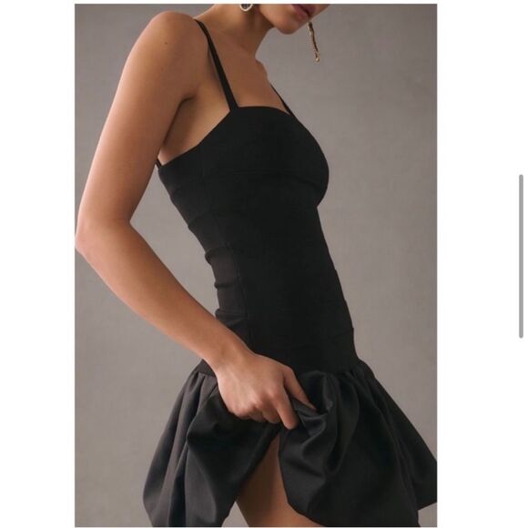NWT Anthropologie Sunday in Brooklyn
Black Bubble Mini Dress-kk15 - Picture 6 of 13